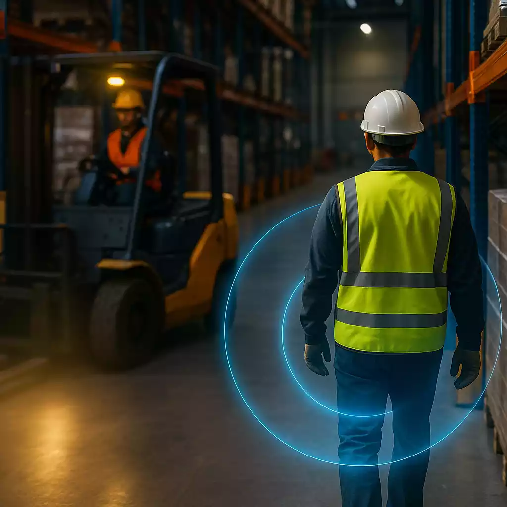 forklift proximity alert system