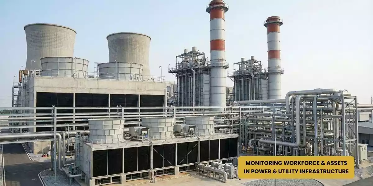 Badge Tracker used to monitor workforce movement and assets across power and utility infrastructure sites