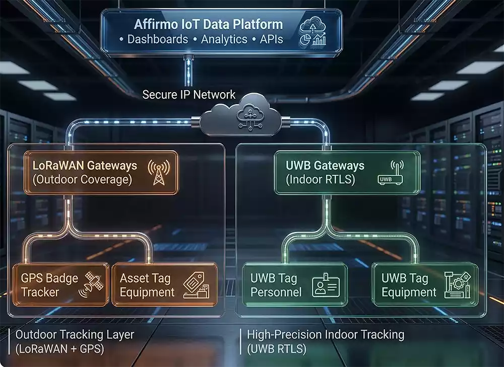 RTLS for defense facilities