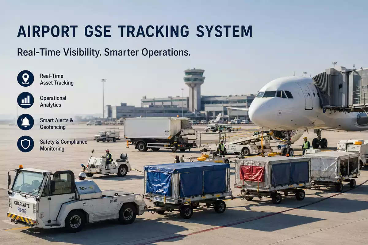 airport ground support equipment tracking